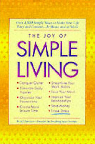 Cover of The Joy of Simple Living