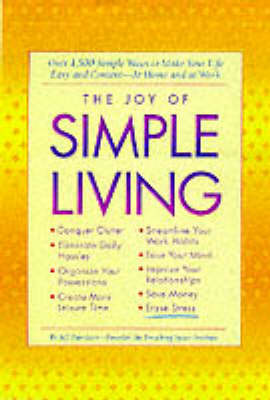 Book cover for The Joy of Simple Living