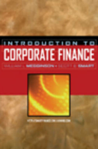 Cover of Introduction to Corporate Finance