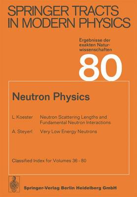 Book cover for Neutron Physics