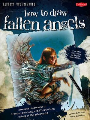 Book cover for How to Draw Fallen Angels (Fantasy Underground)