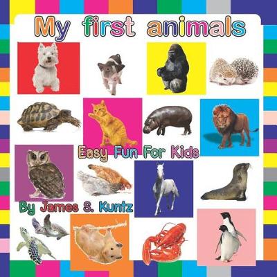 Book cover for My first animals