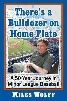 Book cover for There's a Bulldozer on Home Plate