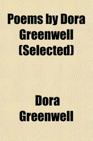 Cover of Poems by Dora Greenwell (Selected)