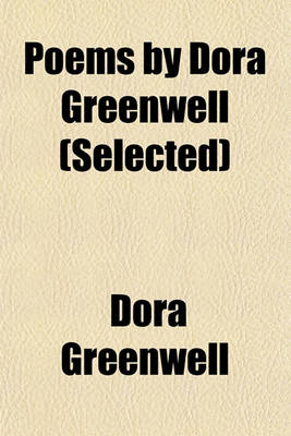 Book cover for Poems by Dora Greenwell (Selected)