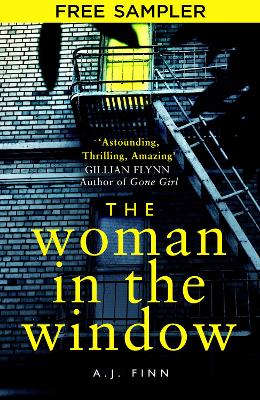 Book cover for The Woman in the Window: Free Sampler