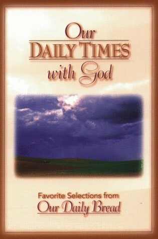 Cover of Our Daily Times with God