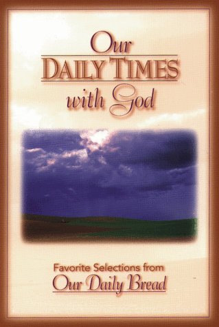 Book cover for Our Daily Times with God