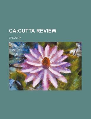 Book cover for CA; Cutta Review