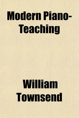 Book cover for Modern Piano-Teaching