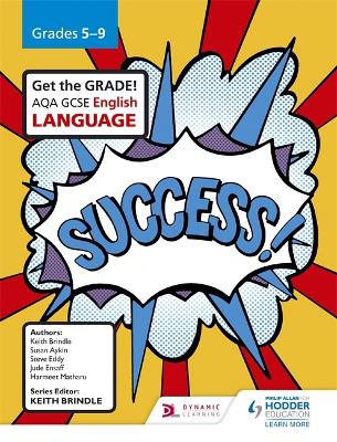 Book cover for AQA GCSE English Language Grades 5-9 Student Book