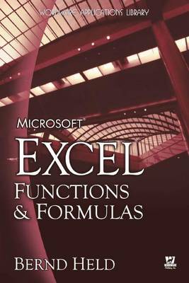 Cover of Microsoft Excel Functions & Formulas