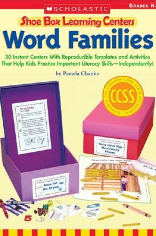 Cover of Word Families, Grades K-2