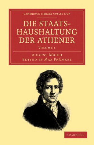 Book cover for Die Staatshaushaltung der Athener: Volume 1