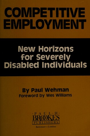 Cover of Competitive Employment