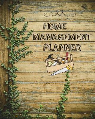 Book cover for Home Management Planner