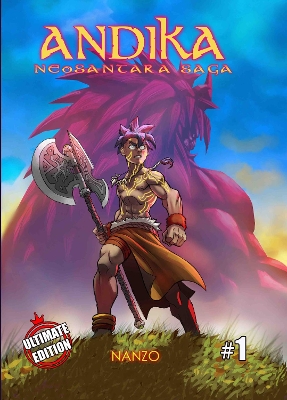 Book cover for Andika, Neosantara Saga, volume 1