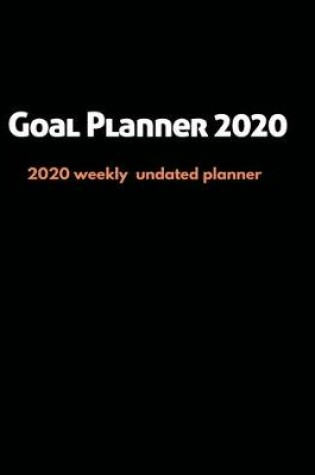 Cover of Goal Planner 2020