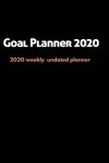 Book cover for Goal Planner 2020
