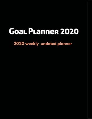 Cover of Goal Planner 2020