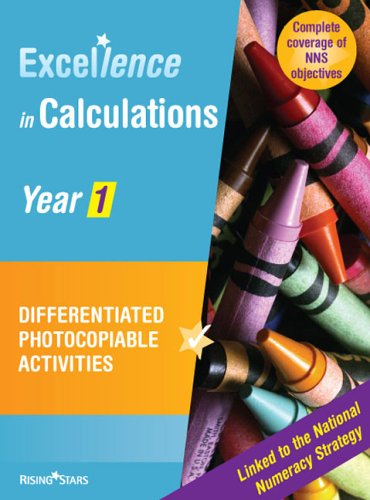 Book cover for Excellence in Calculations Year 1, Photocopiable Activities