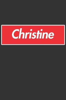 Book cover for Christine