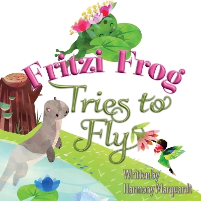 Book cover for Fritzi Frog Tries to Fly