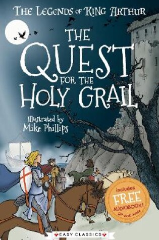 Cover of The Quest for the Holy Grail (Easy Classics)