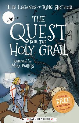 Book cover for The Quest for the Holy Grail (Easy Classics)