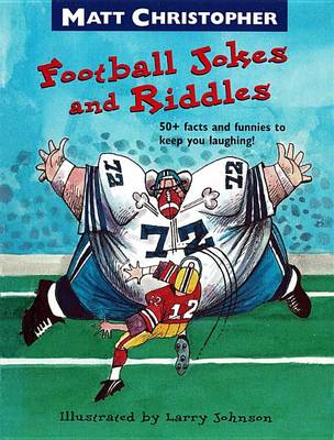 Book cover for Matt Christopher's Football Jokes and Riddles