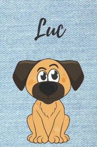 Cover of Luc Notizbuch Hunde / Malbuch / Tagebuch