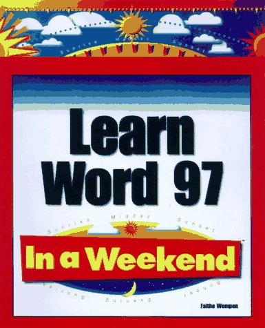 Book cover for Learn Word 97 in a Weekend