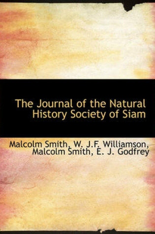 Cover of The Journal of the Natural History Society of Siam