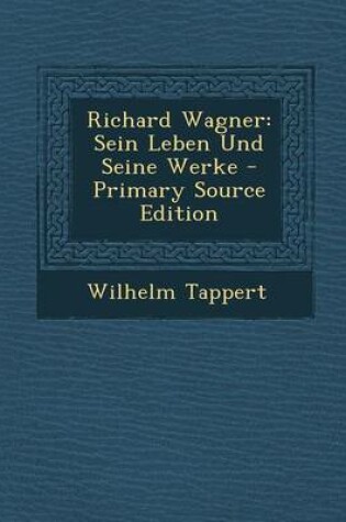 Cover of Richard Wagner