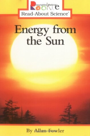 Cover of Energy from the Sun (Rookie Read-About Science: Earth Science)