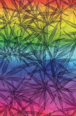 Cover of Cannabis Rating Journal - Rainbow Burst