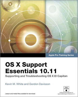 Cover of OS X Support Essentials 10.11 - Apple Pro Training Series (includes Content Update Program)