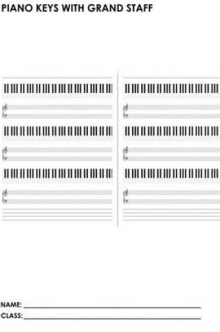 Cover of Piano Keys With Grand Staff
