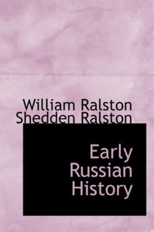 Cover of Early Russian History