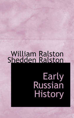 Book cover for Early Russian History