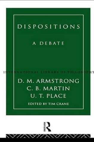 Cover of Dispositions