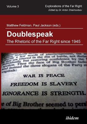 Book cover for Doublespeak - The Rhetoric of the Far Right Since 1945