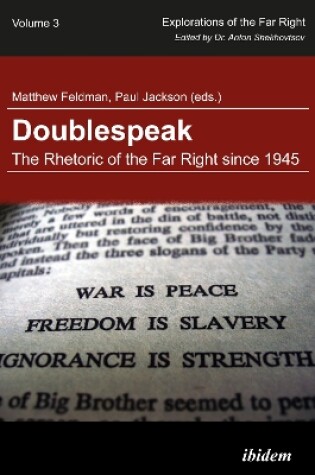 Cover of Doublespeak - The Rhetoric of the Far Right Since 1945