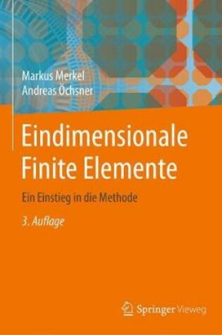 Cover of Eindimensionale Finite Elemente