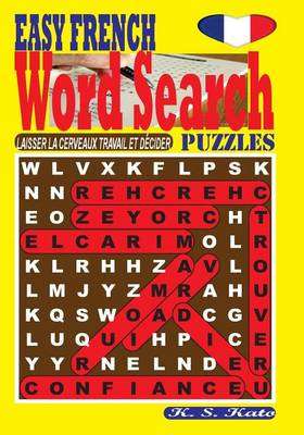 Book cover for Easy French Word Search Puzzles