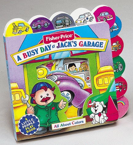Book cover for A Busy Day at Jack's Garage