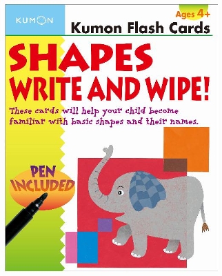 Book cover for Shapes Write and Wipe