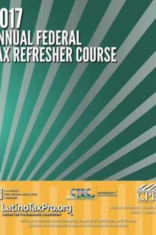 Cover of 2017 Annual Federal Tax Refresher Course
