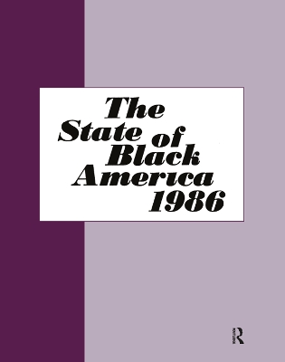 Book cover for State of Black America - 1986