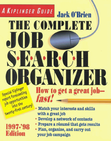 Book cover for The Complete Job Search Organizer, 1997-'98